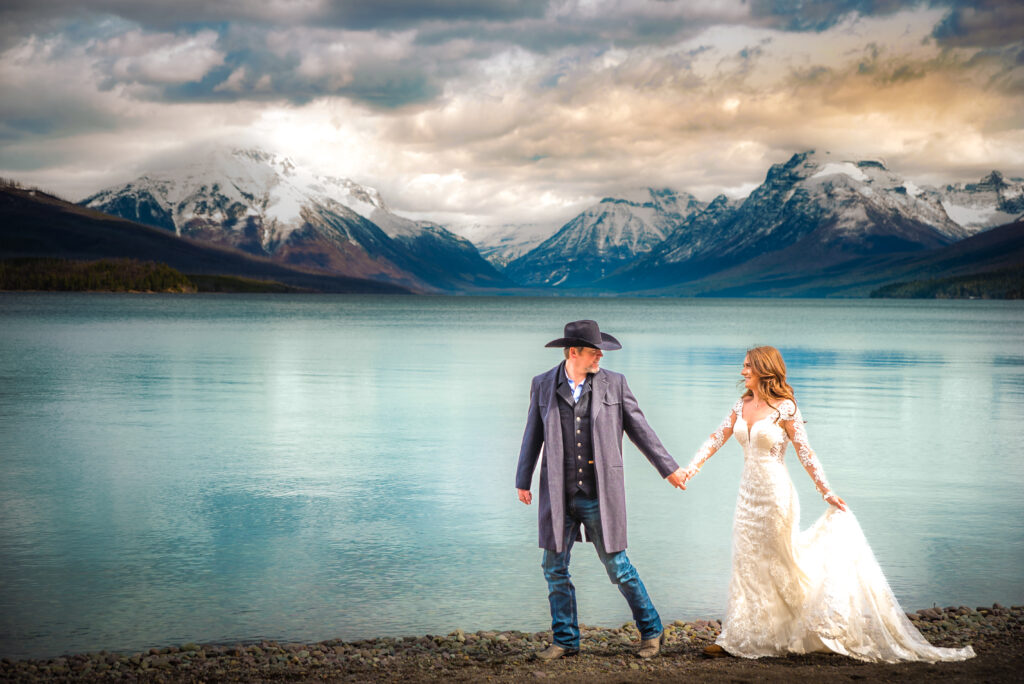 Glacier National Park Spring Elopement