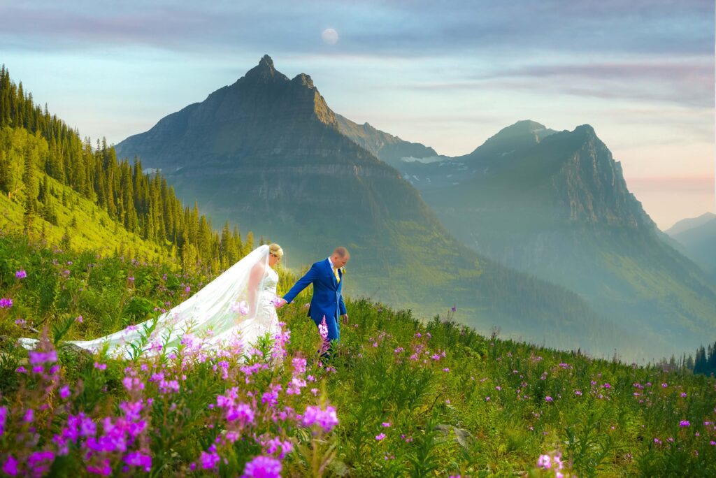 Glacier National Park Summer Elopement