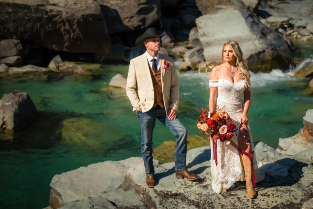 Glacier national park elopement sites