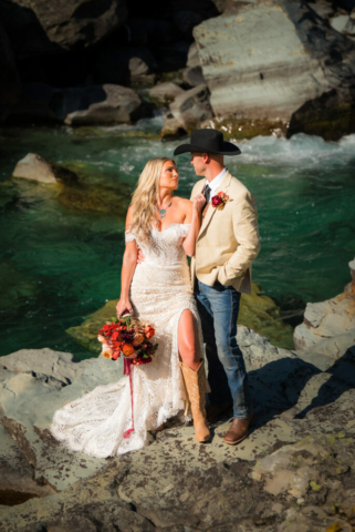 Glacier national park elopement sites