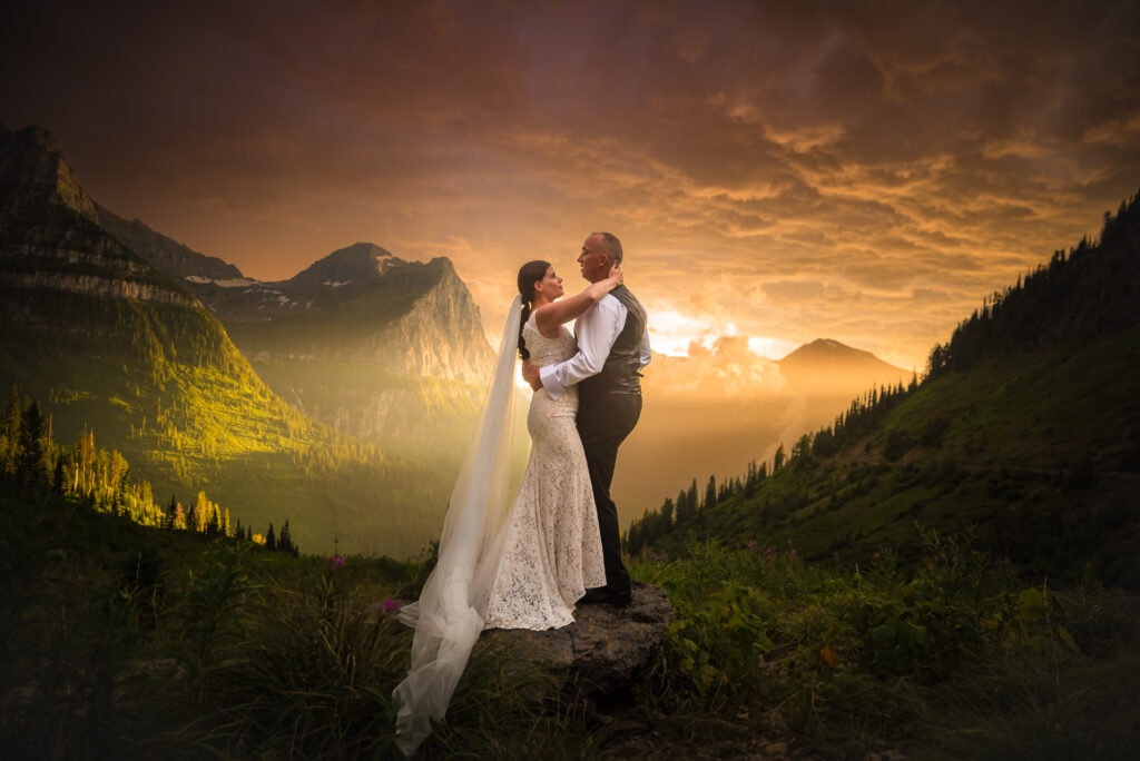 Elopement St. Mary Glacier National Park, Montana Big Bend