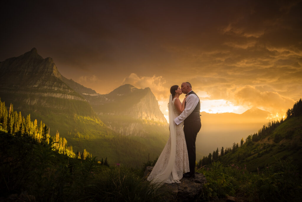 Elopement St. Mary Glacier National Park, Montana