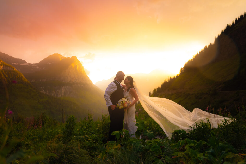 Elopement St. Mary Glacier National Park, Montana