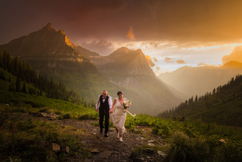 Elopement Glacier National Park, Montana Big Bend