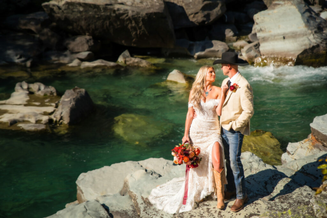 Glacier national park elopement sites