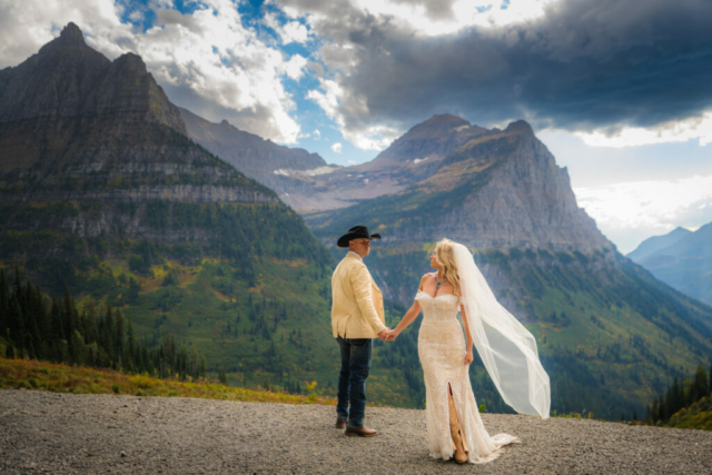 Glacier national park elopement sites