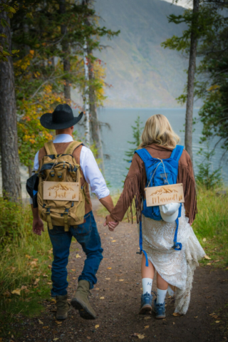 Glacier national park elopement sites