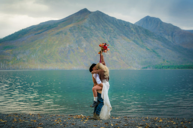 Glacier national park elopement sites