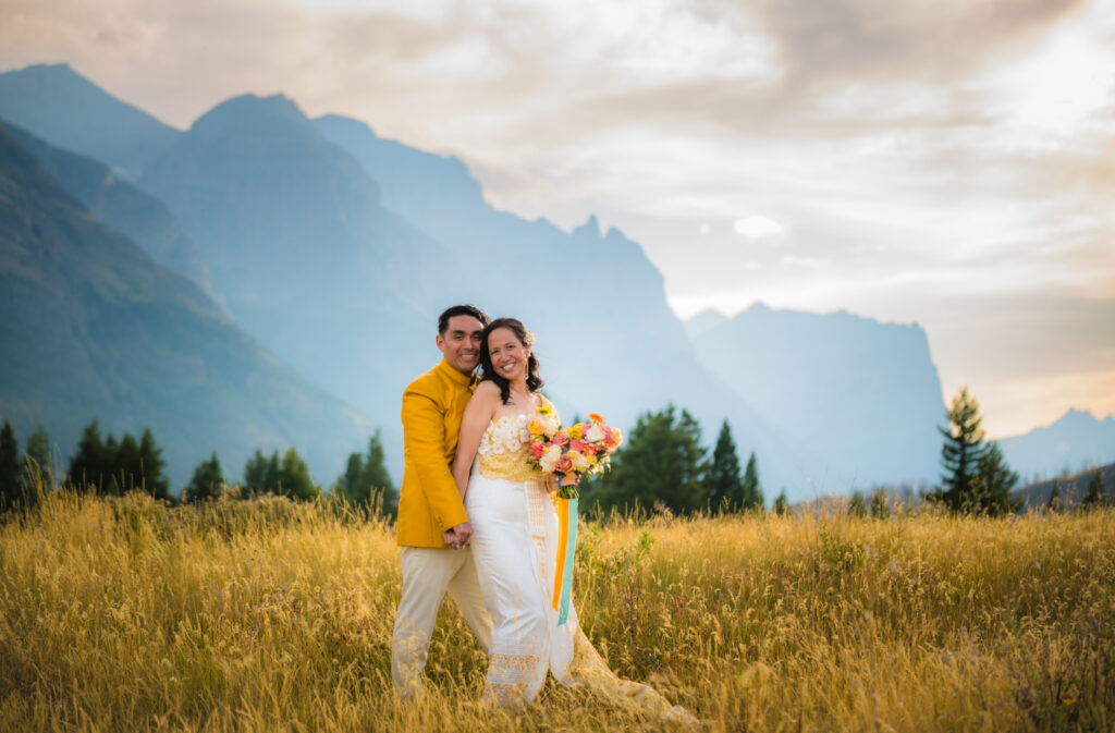 Elopement St. Mary Glacier National Park