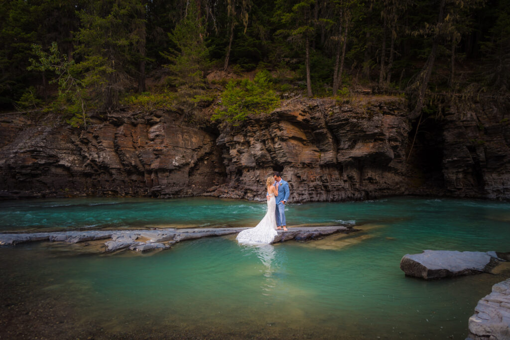 Wedding and elopement in Glacier National Park